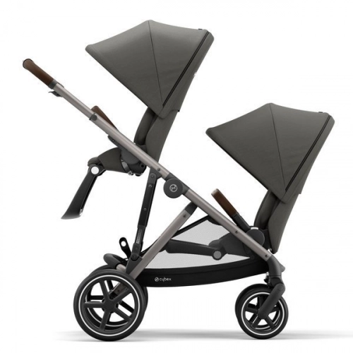 Cybex Gazelle S Soho Grey Dvīņu ratiņi
