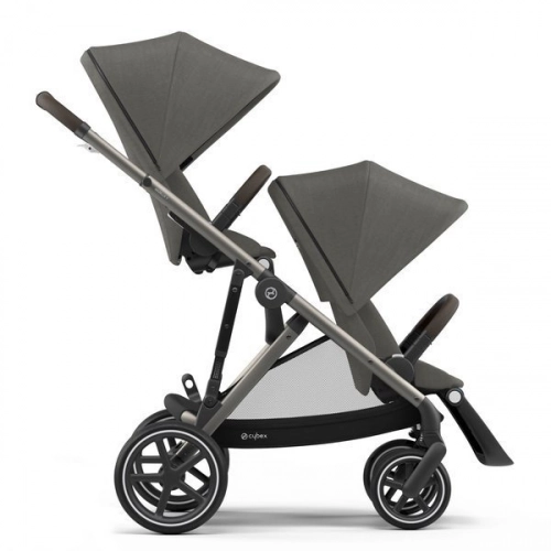 Cybex Gazelle S Soho Grey Dvīņu ratiņi