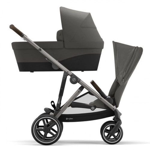 Cybex Gazelle S Soho Grey Dvīņu ratiņi