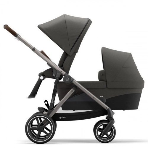 Cybex Gazelle S Soho Grey Dvīņu ratiņi
