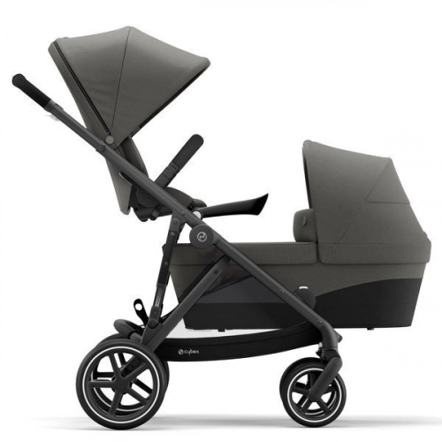 Cybex Gazelle S Soho Grey Dvīņu ratiņi