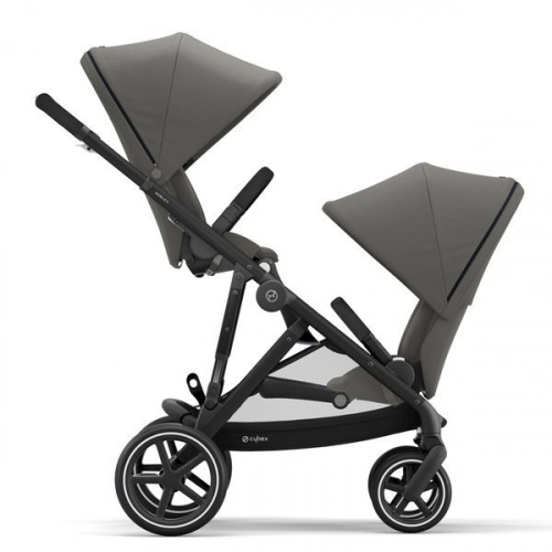Cybex Gazelle S Soho Grey Dvīņu ratiņi