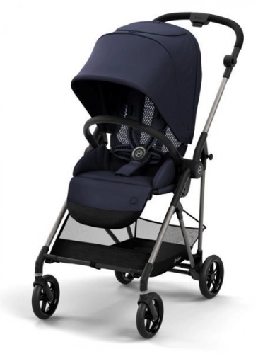 Cybex Melio 2.0 Navy Blue Bērnu rati 2in1
