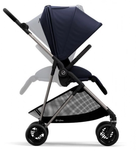 Cybex Melio 2.0 Navy Blue Bērnu rati 2in1