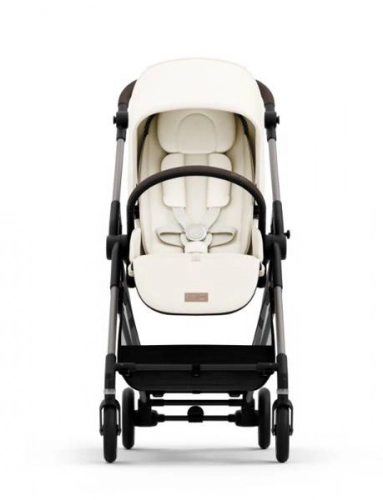 Cybex Melio Carbon New Cotton White Pastaigu rati