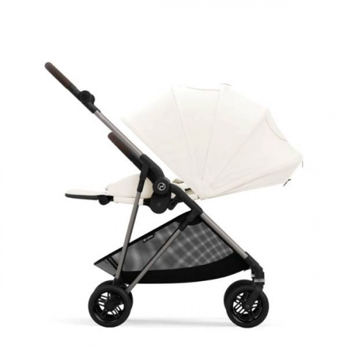 Cybex Melio Carbon New Cotton White Pastaigu rati