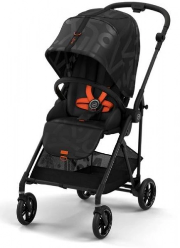 Cybex Melio Street Real Black Детская коляска 2 в 1
