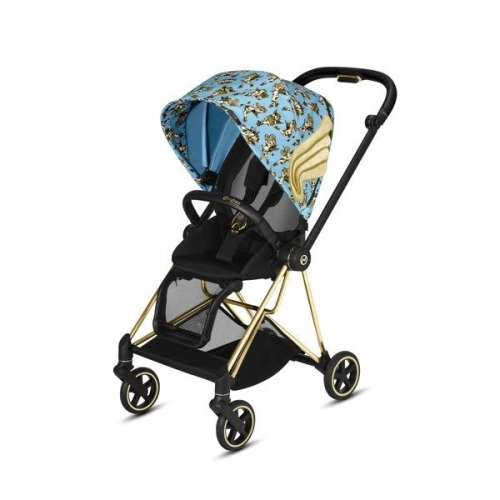 Cybex Mios 2.0 + Cloud Z Cherub Blue Bērnu rati 3in1