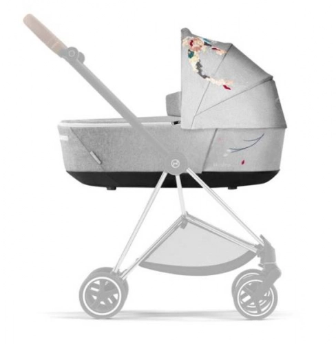 Cybex Mios 3.0 + Cloud Z i-Size Koi Crystallized + Rose gold frame Bērnu rati 3in1