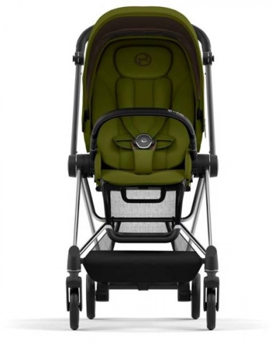 Cybex Mios 3.0 + Cloud Z2 i-Size Khaki Green + Chrome black frame Bērnu rati 3in1