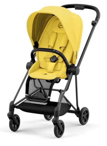 Cybex Mios 3.0 + Cloud Z2 i-Size Mustard Yellow + Matt black frame Bērnu rati 3in1