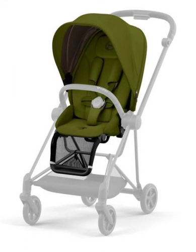 Cybex Mios 3.0 Khaki Green + Cloud Z I-Size + Matt Black frame Bērnu rati 4in1