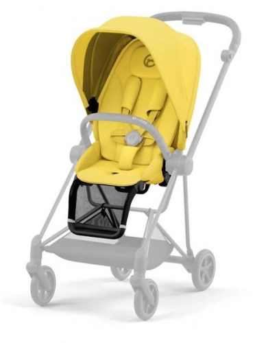 Cybex Mios 3.0 Mustard Yellow + Cloud Z I-Size + Matt Black frame Bērnu rati 4in1