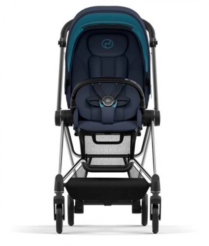 Cybex Mios 3.0 Nautical Blue + Cloud Z I-Size + Chrome Black frame Bērnu rati 4in1