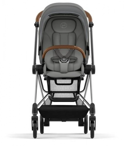 Cybex Mios 3.0 Soho Grey + Cloud Z I-Size + Chrome Brown frame Bērnu rati 4in1