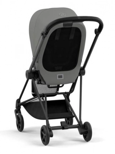 Cybex Mios 3.0 Soho Grey + Cloud Z I-Size + Matt Black frame Bērnu rati 4in1