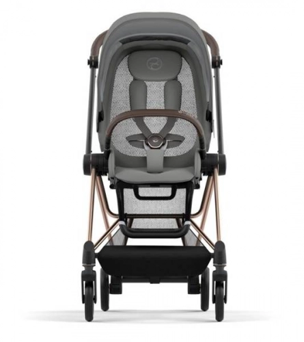 Cybex Mios 3.0 Soho Grey + Cloud Z I-Size + Rose gold frame Детская коляска 4in1
