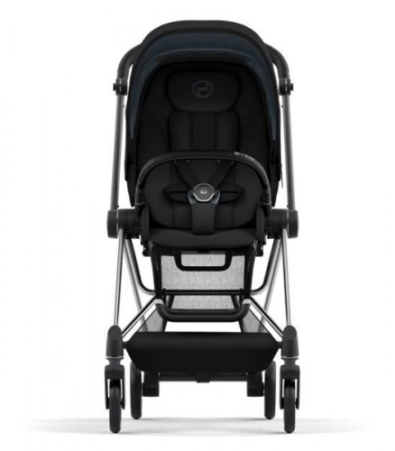 Cybex Mios Deep Black + Chrome Black Frame Прогулочная коляска