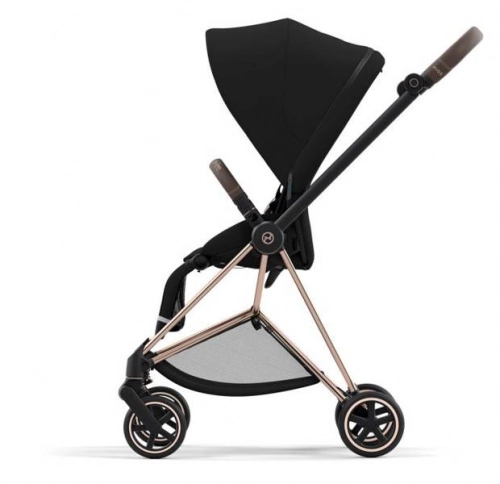 Cybex Mios Deep Black + Rose Gold Frame Прогулочная коляска
