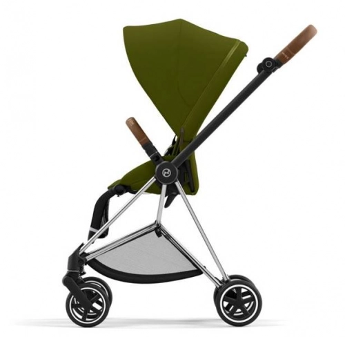 Cybex Mios Khaki Green + Chrome Brown Frame Прогулочная коляска