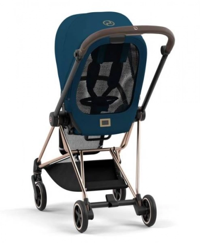 Cybex Mios Mountain Blue + Rose Gold Frame Sporta rati