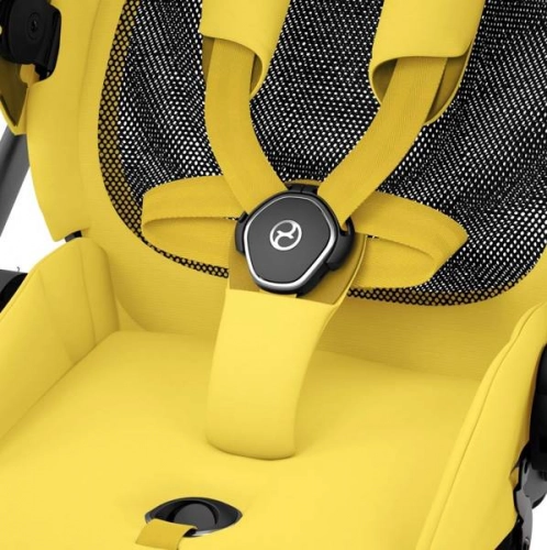 Cybex Mios Mustard Yellow + Rose Gold Frame Sporta rati