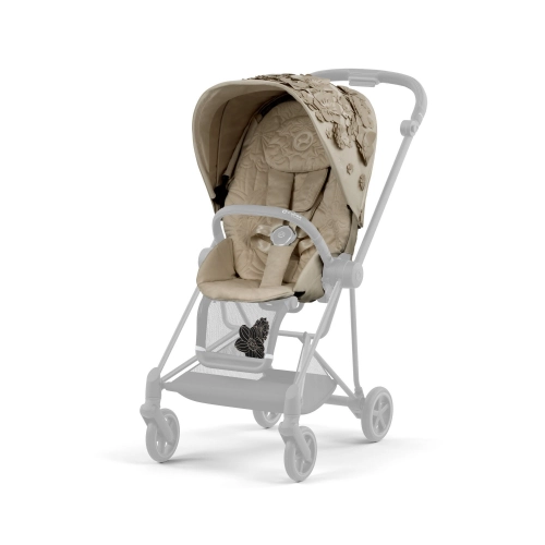 Cybex Mios Nude Beige Simply Flowers + Rose Gold Frame Прогулочная коляска