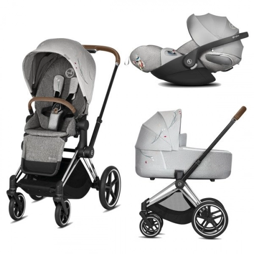 Cybex Priam 2.0 + Cloud Z I-size Koi Crystallized Детская коляска 3in1