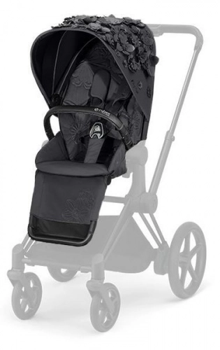 Cybex Priam Dream Grey Simply Flowers Pastaigu Bloks