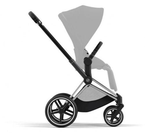 Cybex Priam frame Chrome black Frame Ratu rāmis ar sēdekli