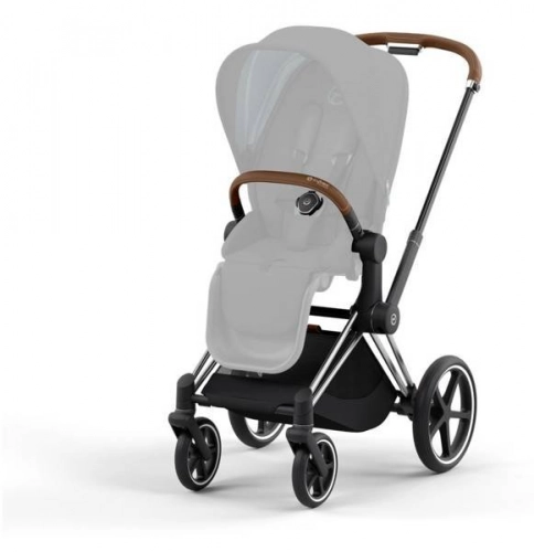 Cybex Priam frame Chrome Brown Frame Ratu rāmis ar sēdekli