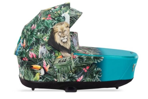 Cybex Priam 4.0 + Cloud Z I-size Gold rose frame Dj Khaled Детская коляска 3in1