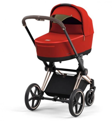 Cybex Priam 4.0 + Cloud Z2 I-size Gold rose frame Autumn Gold Детская коляска 3in1
