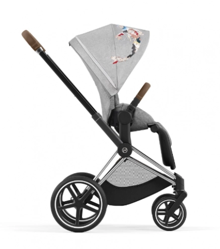 Cybex Priam 4.0 Fashion Koi Chrome Brown frame Детская коляска 2in1