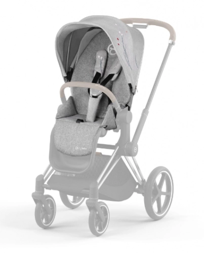 Cybex Priam 4.0 Fashion Koi Chrome Brown frame Детская коляска 2in1