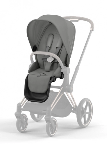 Cybex Priam 4.0 Mirage Grey Matt Black frame Bērnu rati 2in1