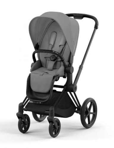 Cybex Priam 4.0 Mirage Grey Matt Black frame Bērnu rati 2in1