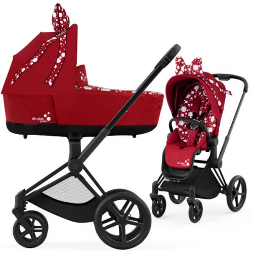 Cybex Priam 4.0 Petticoat by Jeremy Scott + Gold rose frame Прогулочная коляска