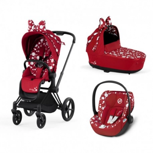 Cybex Priam 4.0 Petticoat by Jeremy Scott + Gold rose frame Прогулочная коляска