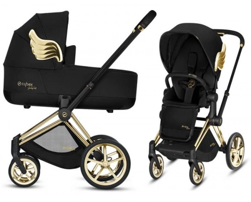 Cybex Priam Lux Jeremy Scott Black Люлька для коляски