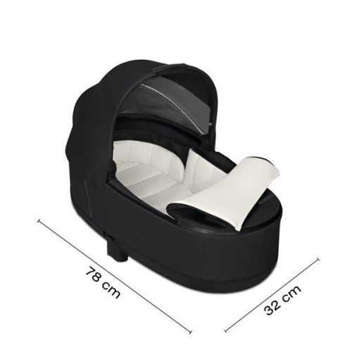 Cybex Priam 2.0 Premium Black Bērnu rati 2in1