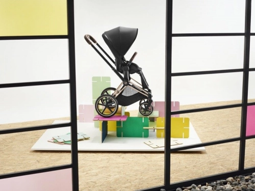 Cybex Priam 2.0 Premium Black Bērnu rati 2in1