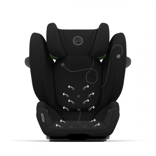 Cybex Solution G i-Fix Moon Black Bērnu autosēdeklis 15-50 kg