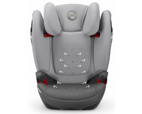 Cybex Solution S-Fix Soho Grey Bērnu autosēdeklis 15-36 kg