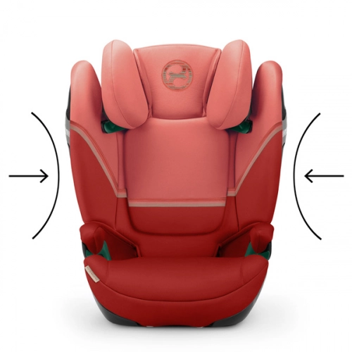 Cybex Solution S2 I-Fix Hibiscus Red Bērnu autosēdeklis 15-50 kg