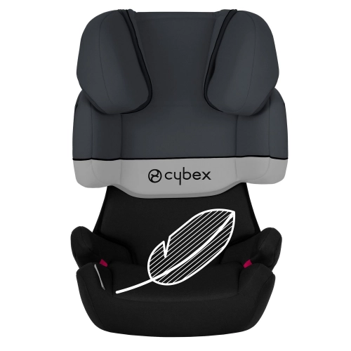 Cybex Solution X-Fix Grey Rabbit Bērnu autosēdeklis 15-36 kg
