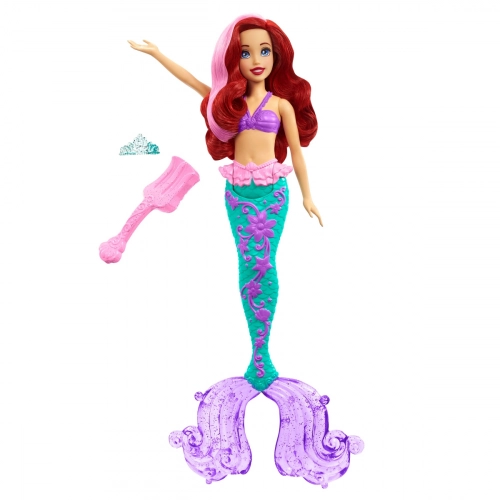 Disney Princess Fashion Core Doll Asst. Ariel Hair Feature Doll Kукла HLW00
