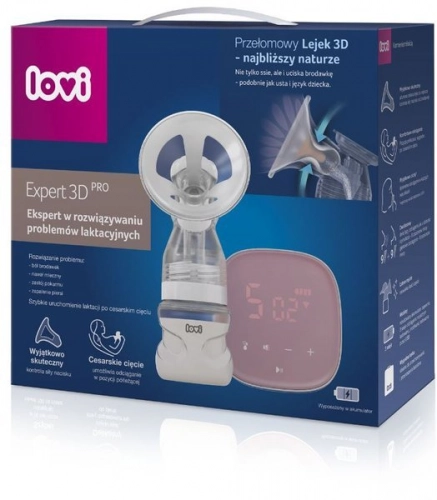 Двухфазный электрический молокоотсос Lovi Expert 3D Pro 50/070