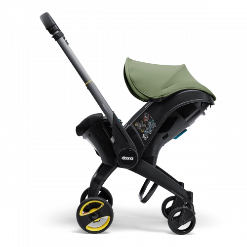 Doona I Infant Car Seat & Stroller Desert Green Автокресло - коляска 2в1