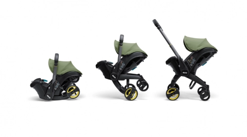Doona I Infant Car Seat & Stroller Desert Green Автокресло - коляска 2в1